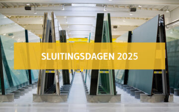 Sluitingsdagen 2025