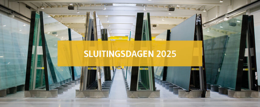 Sluitingsdagen 2025